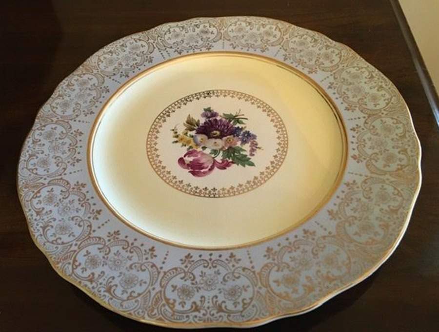 STB321 Powder Blue Dinner Plate by Steubenville-1