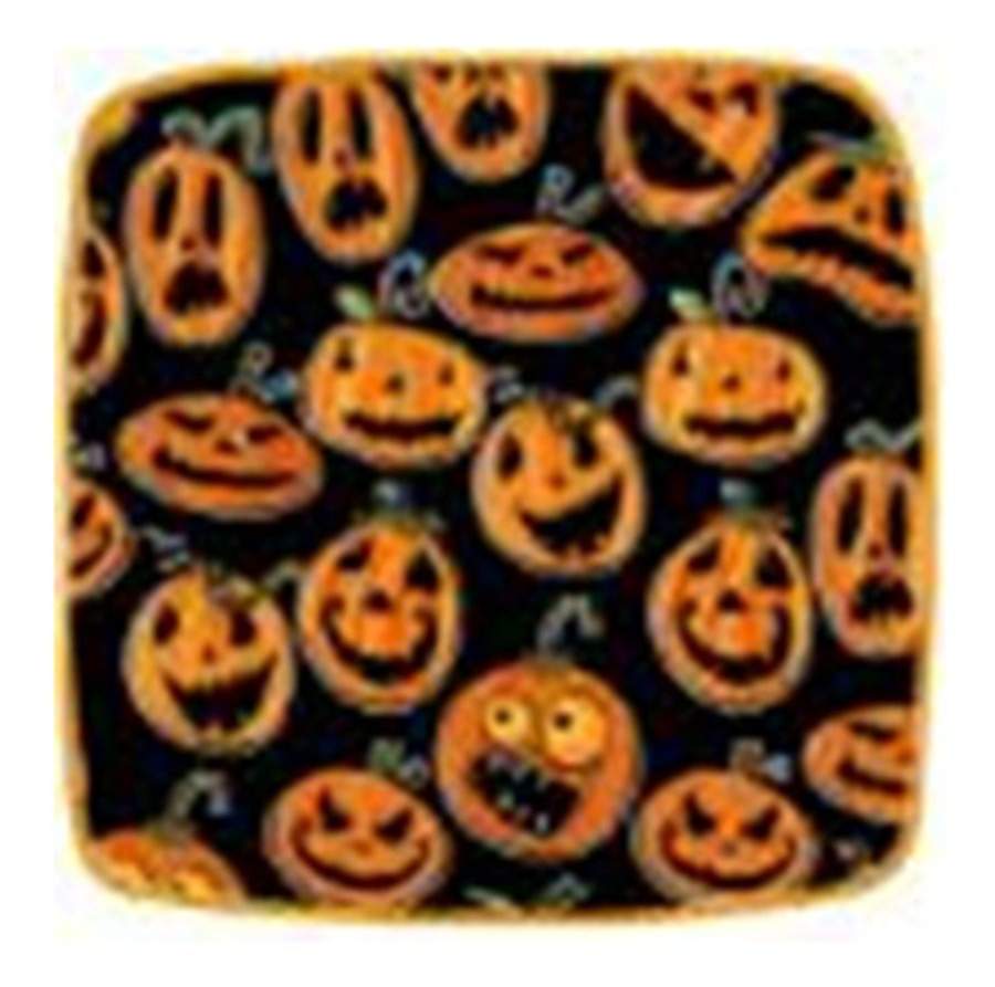 Carmin Pumpkin Square Salad/Dessert Plate by Spectrum-1