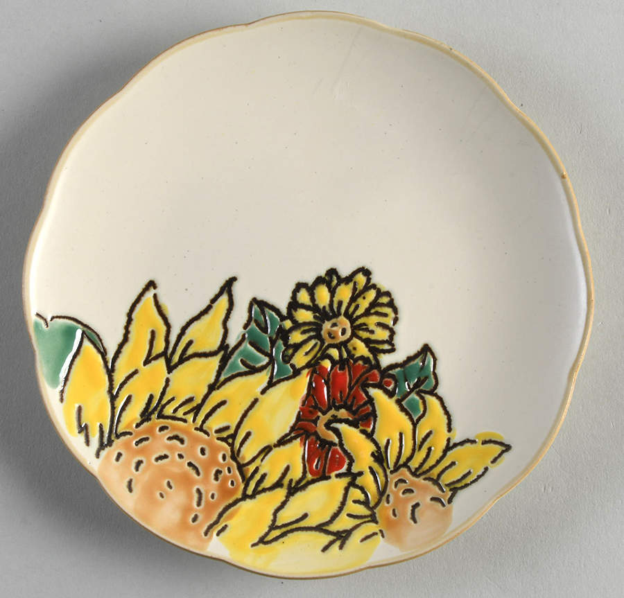 Brandywine Sunflower Appetizer Plate by Spectrum-1