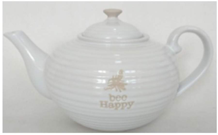 Bee (Hand Thrown) Teapot & Lid by Spectrum-1