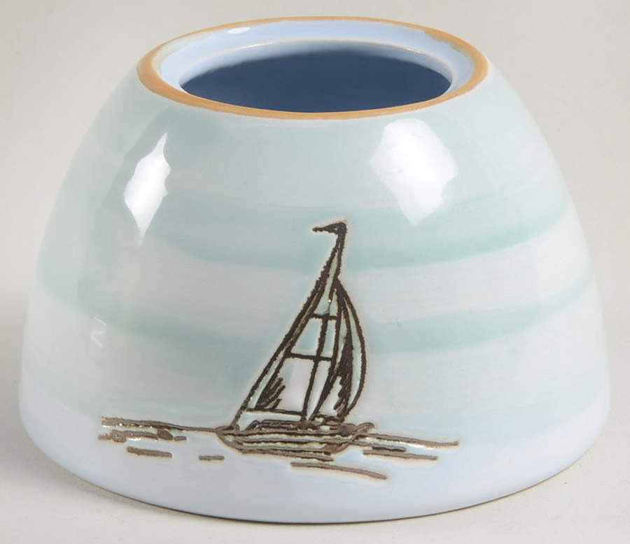 Coastal Sketchbook Sugar Bowl No Lid by Spectrum-1