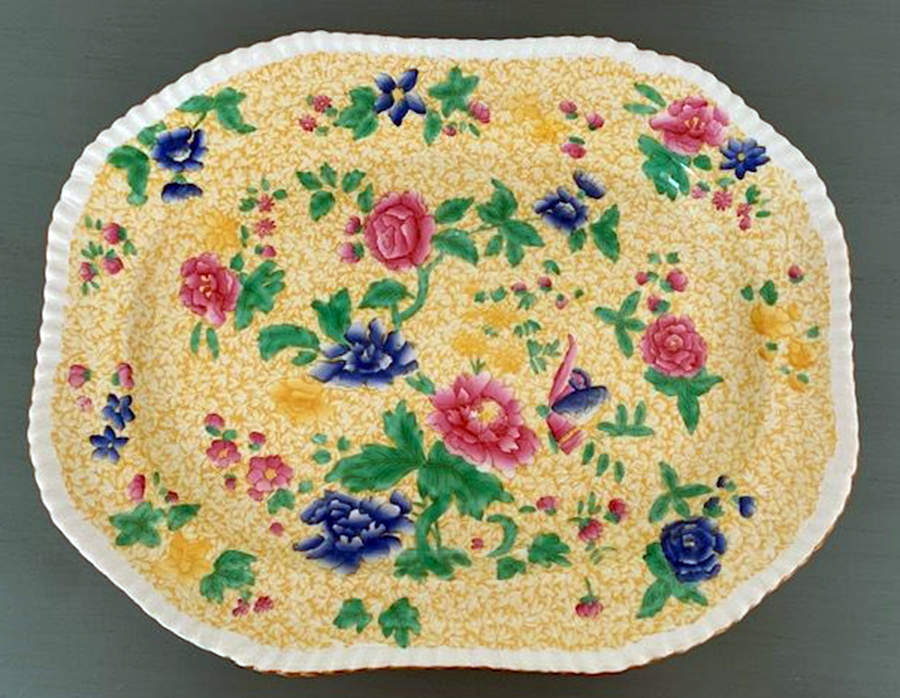King 14" Oval Serving Platter by Spode-1