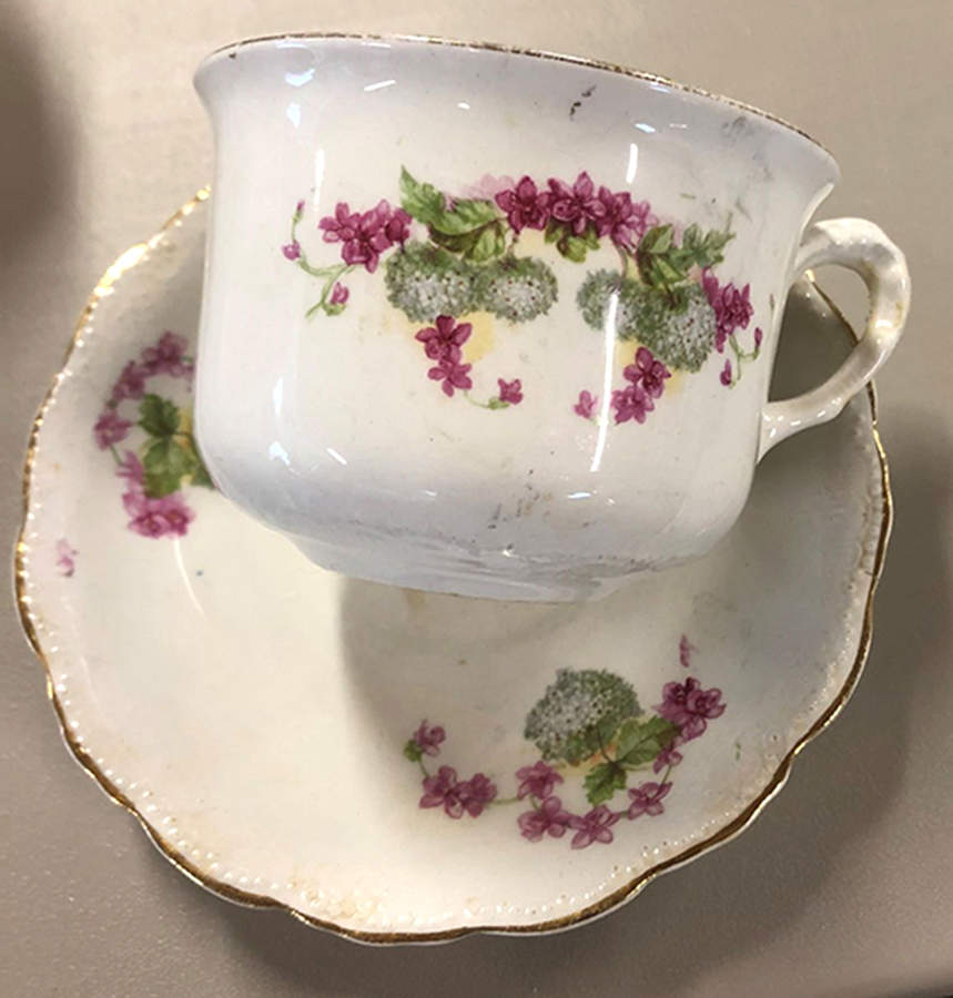 SPY8 Flat Cup & Saucer Set by Standard Pottery-1