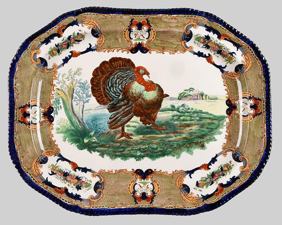 SP735 26" Oval Serving Platter by Spode-1