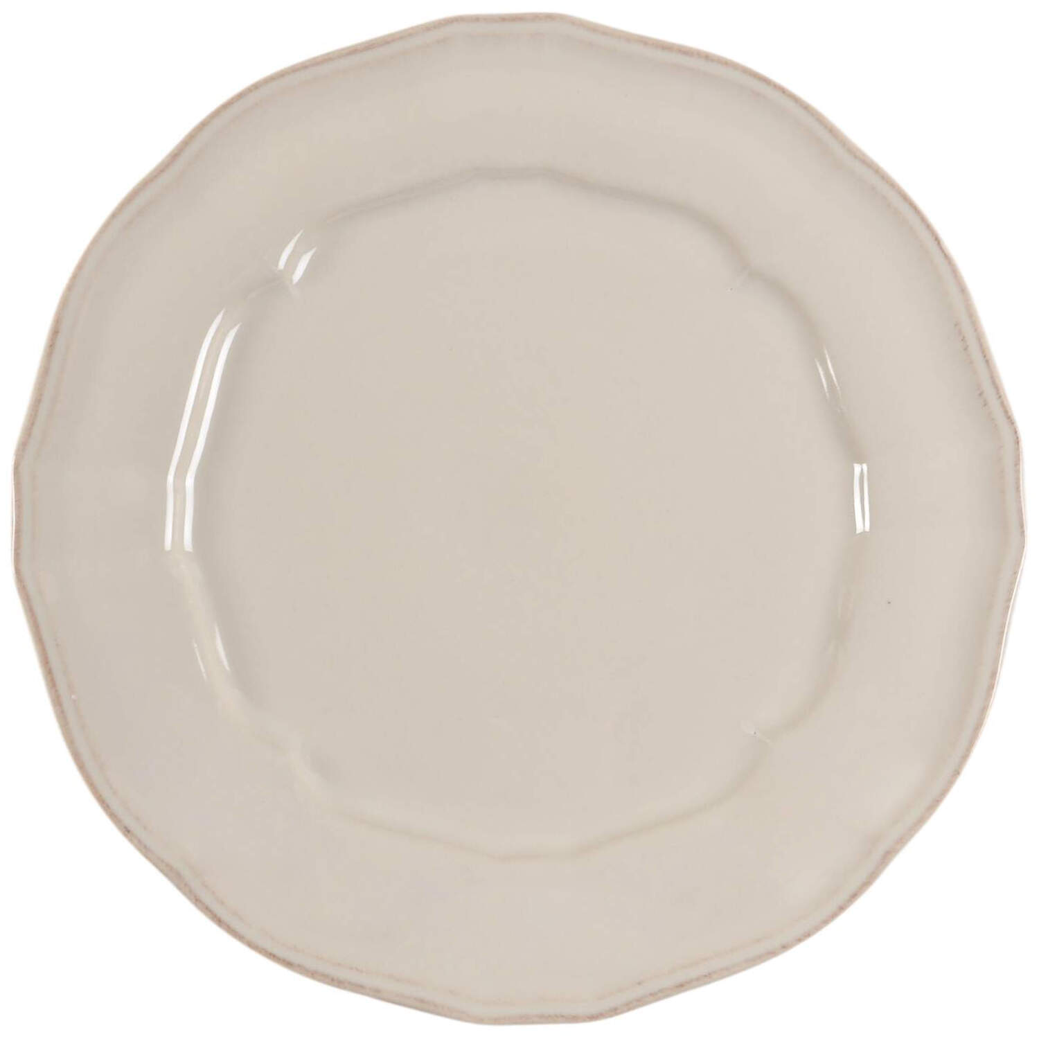 Richmond Cream Dinner Plate by Southern Living-1