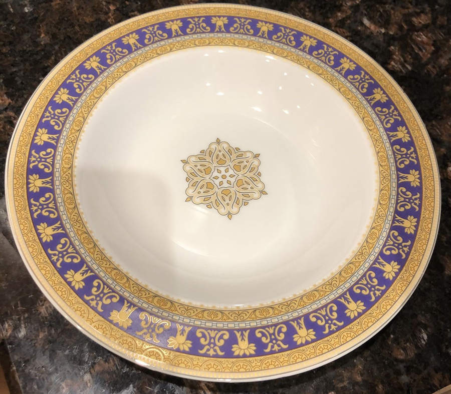 SVH1 (Blue) Dinner Plate by Savoy Home-1