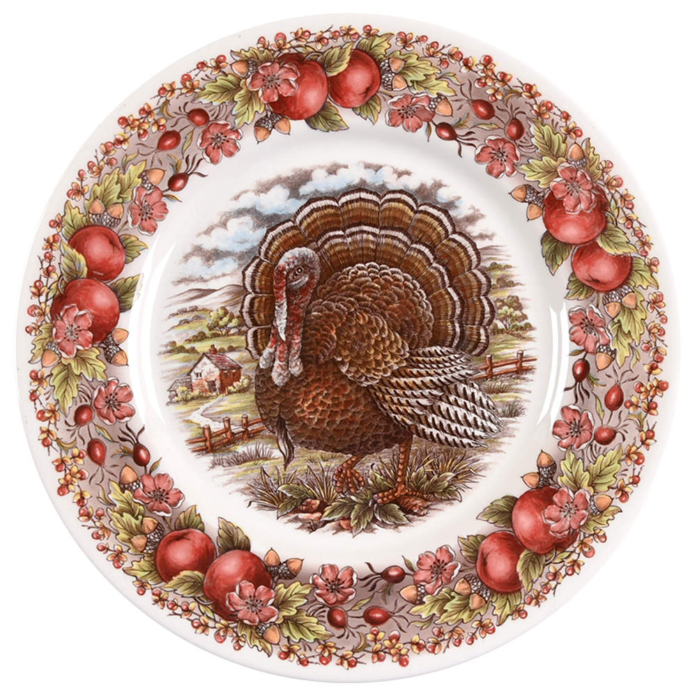 Turkey Dinner Plate by Sur La Table-1