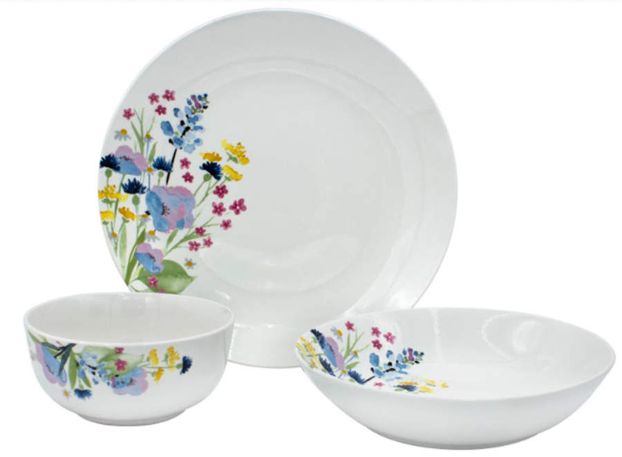 Flower Meadow Dinner Plate by Studio Nova-1