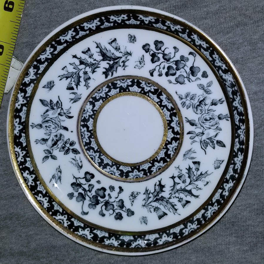 SAW18 Bread & Butter Plate by Sampson Bridgwood-1