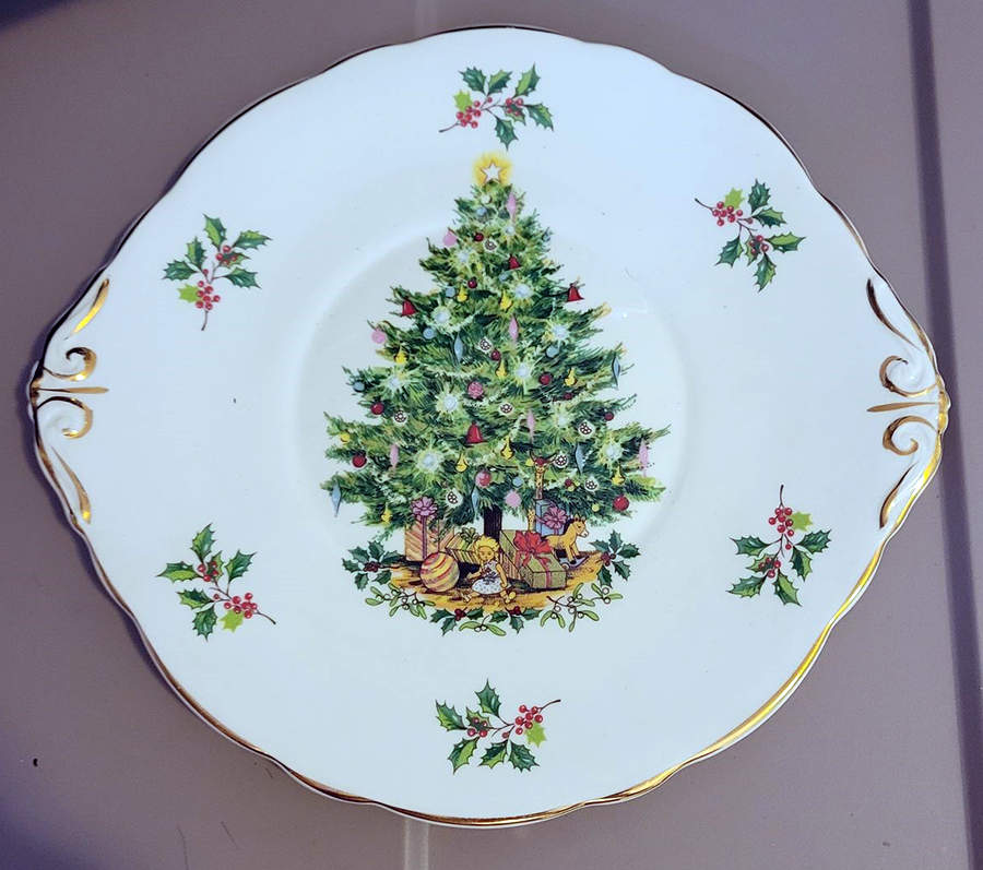 SPE36 Handled Cake Plate by Spencer Stevenson -1