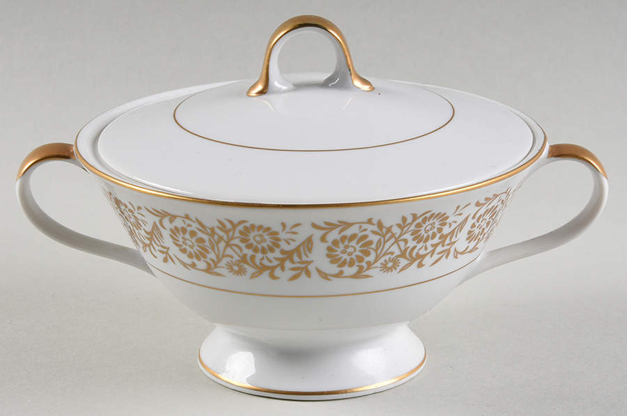 Marseilles Sugar Bowl & Lid by Seyei Toki Co-1