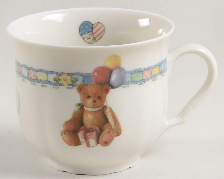 Cherished Teddies Flat Cup by Seltmann-1