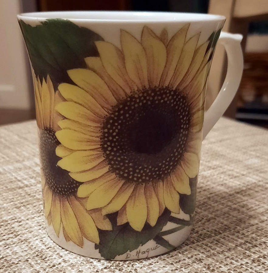 Sunflower Mug by Spencer Stevenson -1