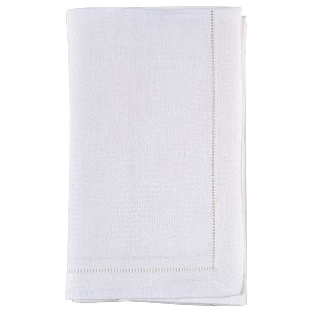 Fine Linens, Napkins (4 Pack) 20" x 20" White Napkin by Sferra-1