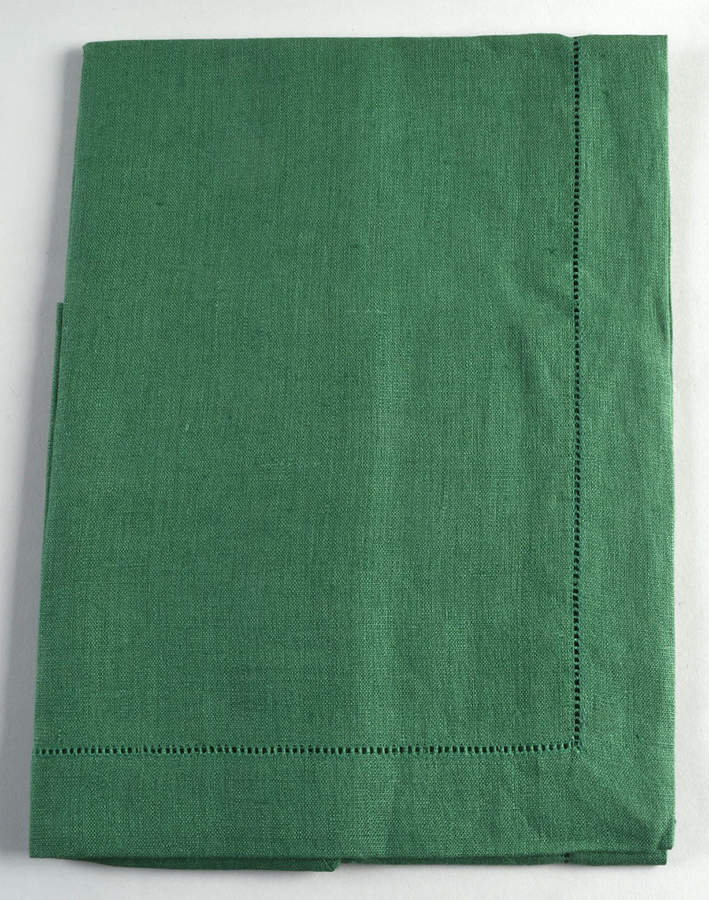 Fine Linens, Napkins 15" x 72" Emerald Table Runner by Sferra-1