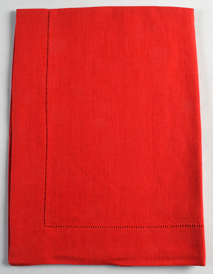 Fine Linens, Napkins 15" x 72" Cinnabar Table Runner by Sferra-1