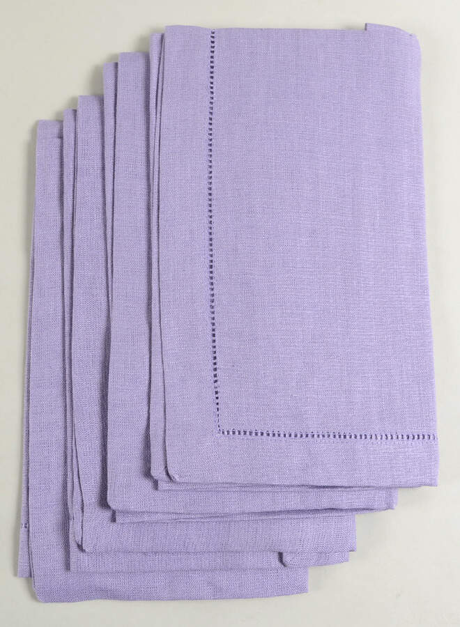 Fine Linens, Napkins (4 Pack) 20" x 20" Amethyst Napkin by Sferra-1