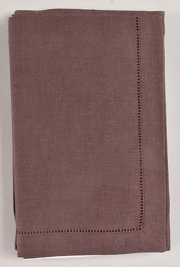 Fine Linens, Napkins (4 Pack) 20" x 20" Chocolate Napkin by Sferra-1