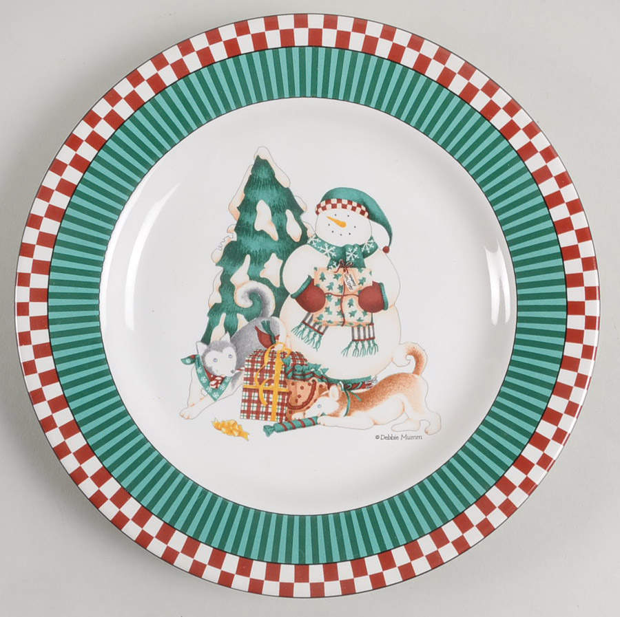 Winter Follies Salad Plate by Sakura-1