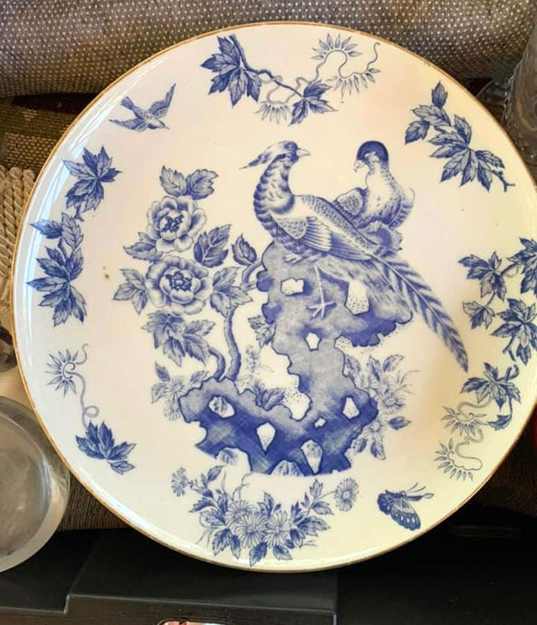 Sad123blue Dinner Plate by Sadek-1
