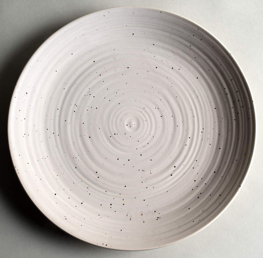 Siterra Rustic White Dinner Plate by Sango-1
