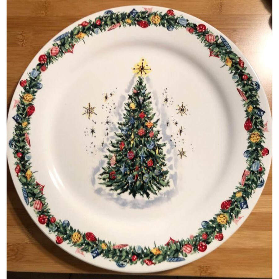 Holiday Wonder Dinner Plate by Sur La Table-1