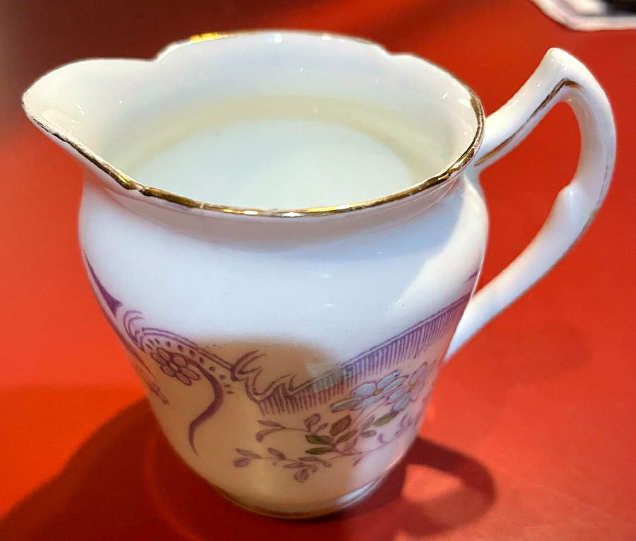 Regina (Blue Flowers) Creamer by Spencer Stevenson -1