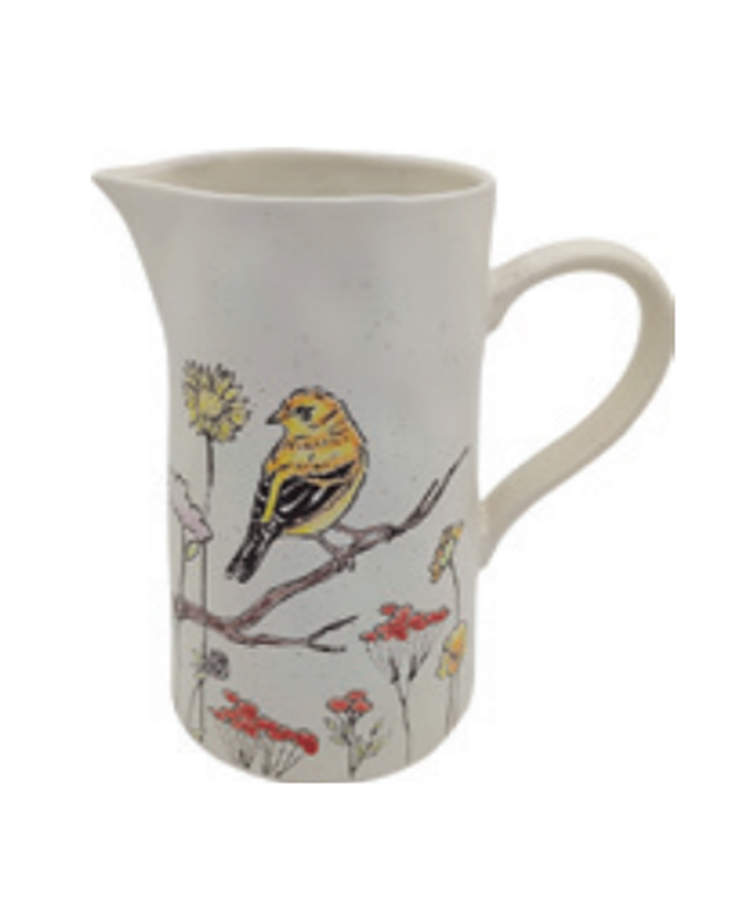 Wild Flower Bird 50 Oz Pitcher by Spectrum-1
