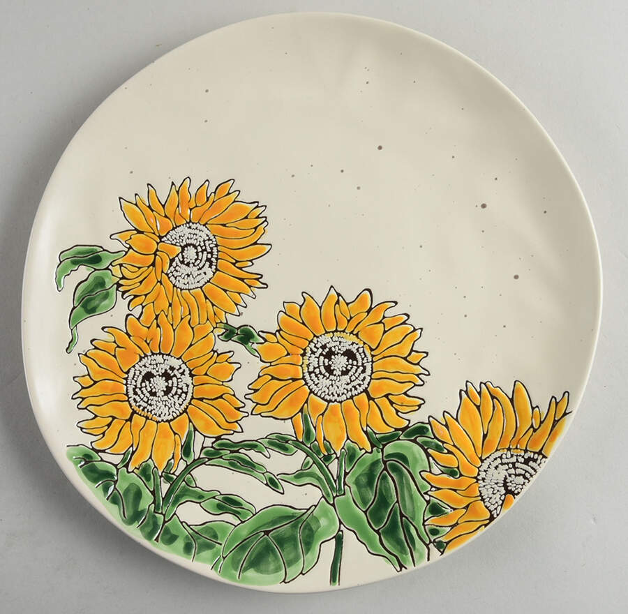 Sunflower Time Dinner Plate by Spectrum-1