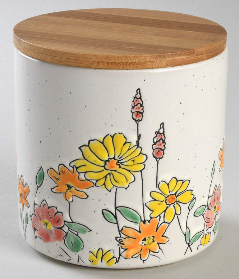 Flower Valley Small Canister & Lid by Spectrum-1