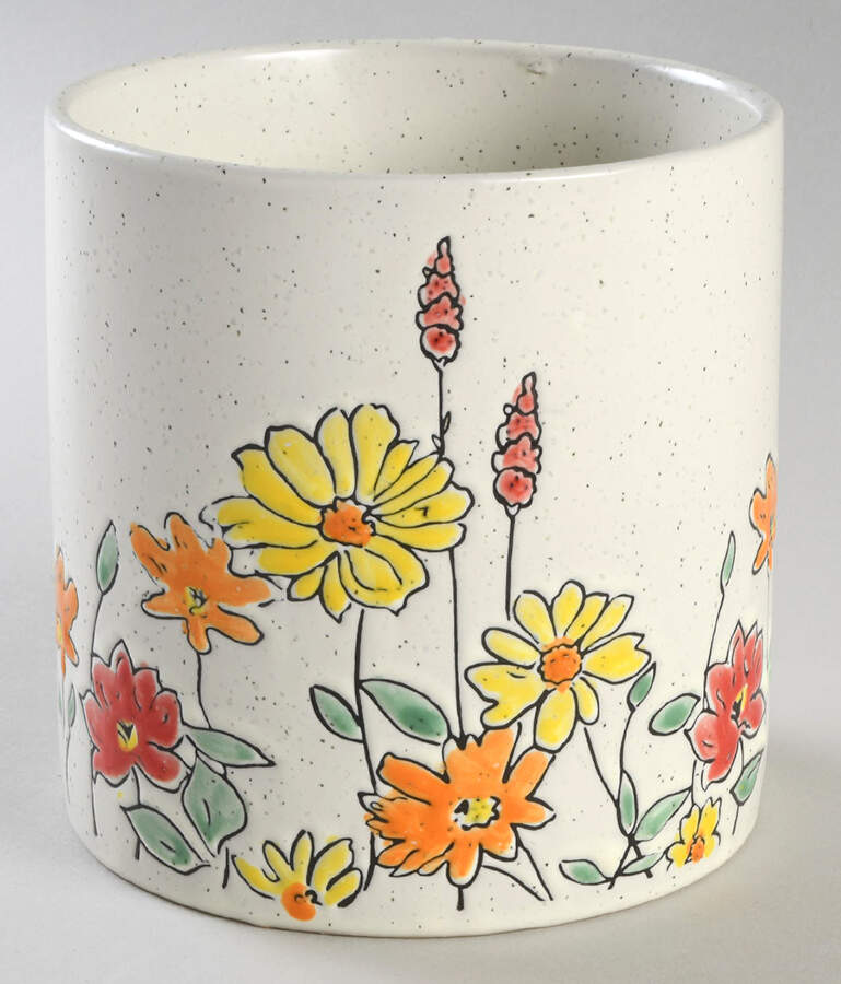 Flower Valley Medium Canister No Lid by Spectrum-1
