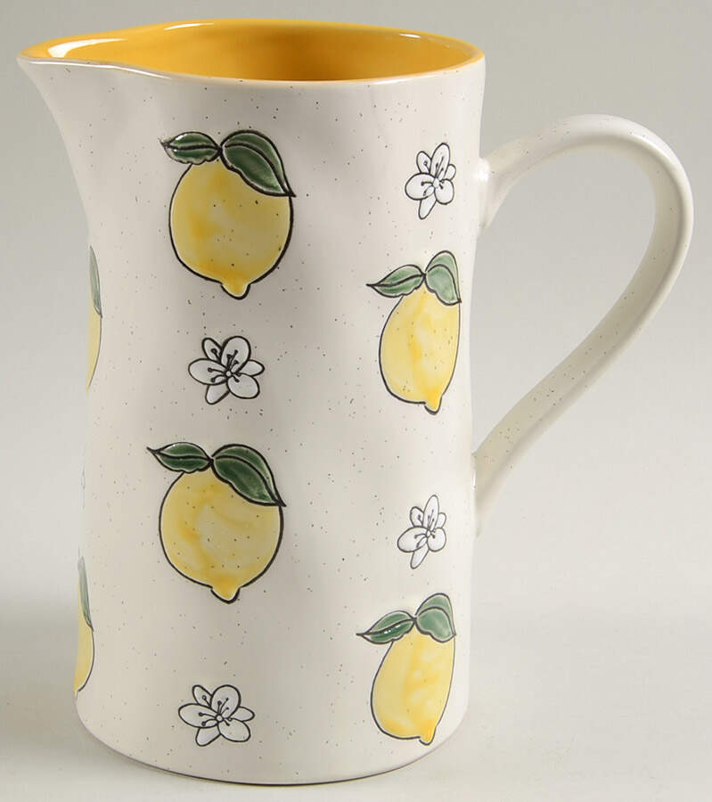 Lemon Bloom 50 Oz Pitcher by Spectrum-1