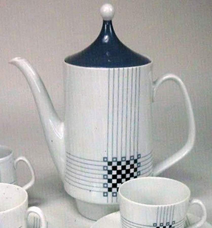 SCH817 Coffee Pot & Lid by Schumann - Bavaria-1