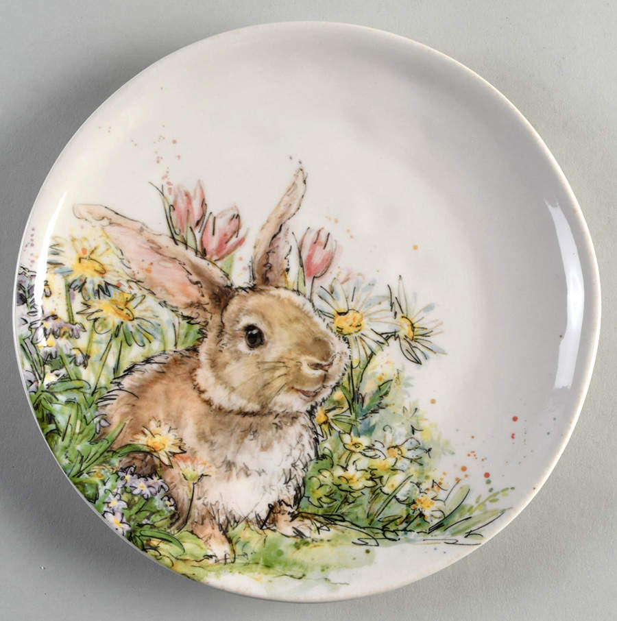 Easter Bunny Salad Plate by Southern Living-1