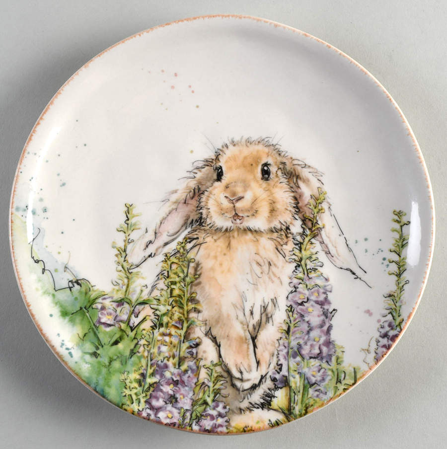Easter Bunny Salad Plate by Southern Living-1