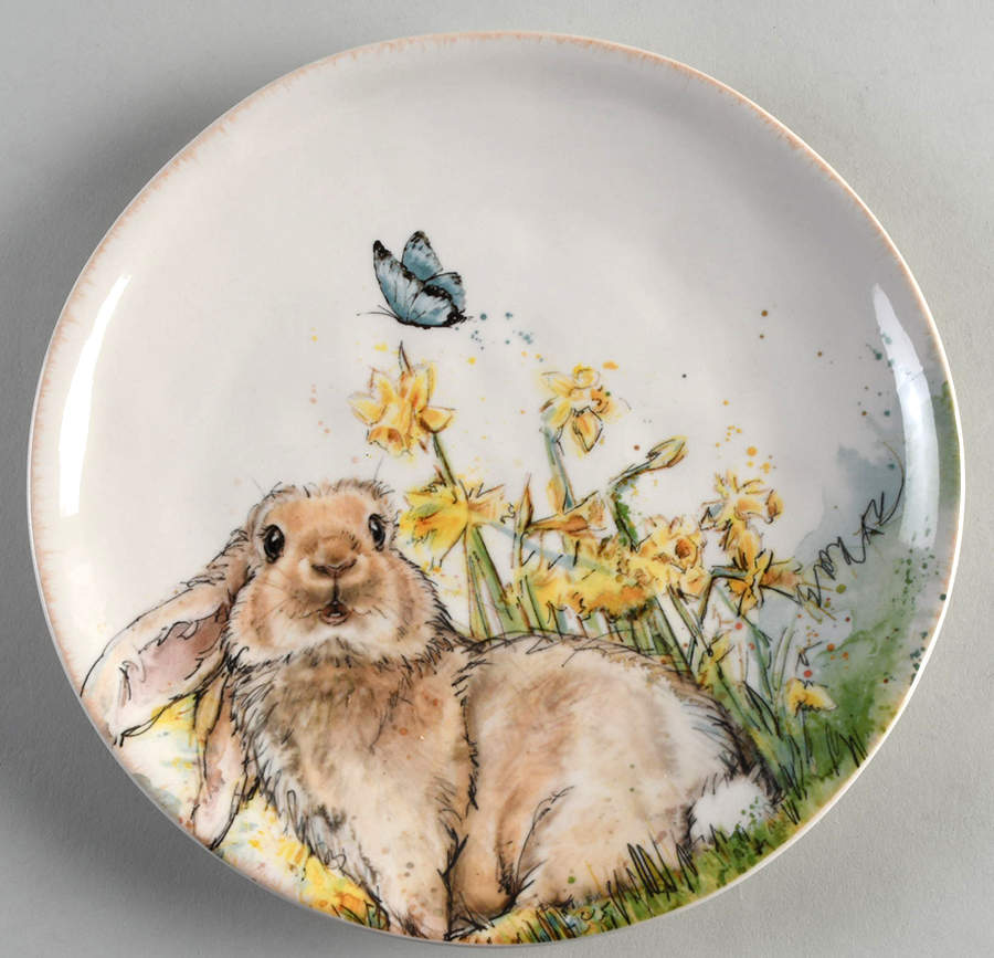 Easter Bunny Salad Plate by Southern Living-1