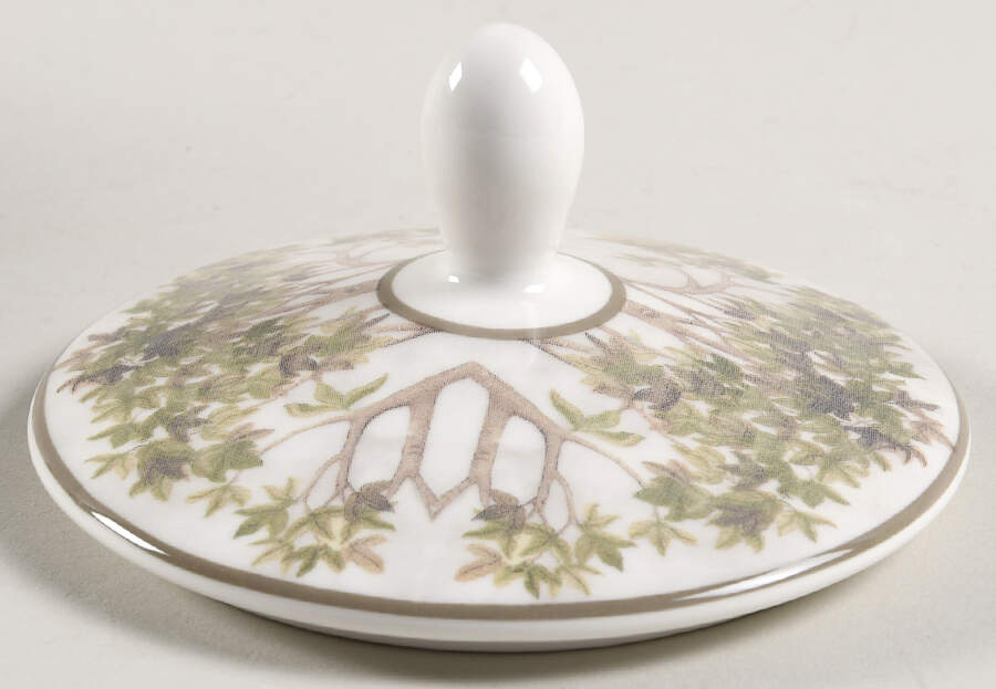 Tall Trees Lid for Sugar Bowl by Spode-1