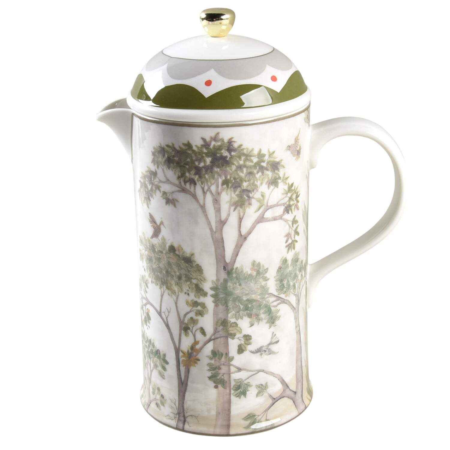 Tall Trees Cafetiere & Lid/Press by Spode-1