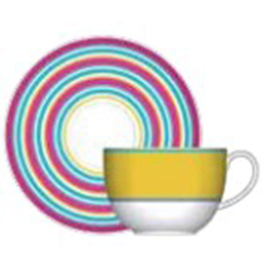 Calypso Breakfast Cup & Saucer Set by Spode-1