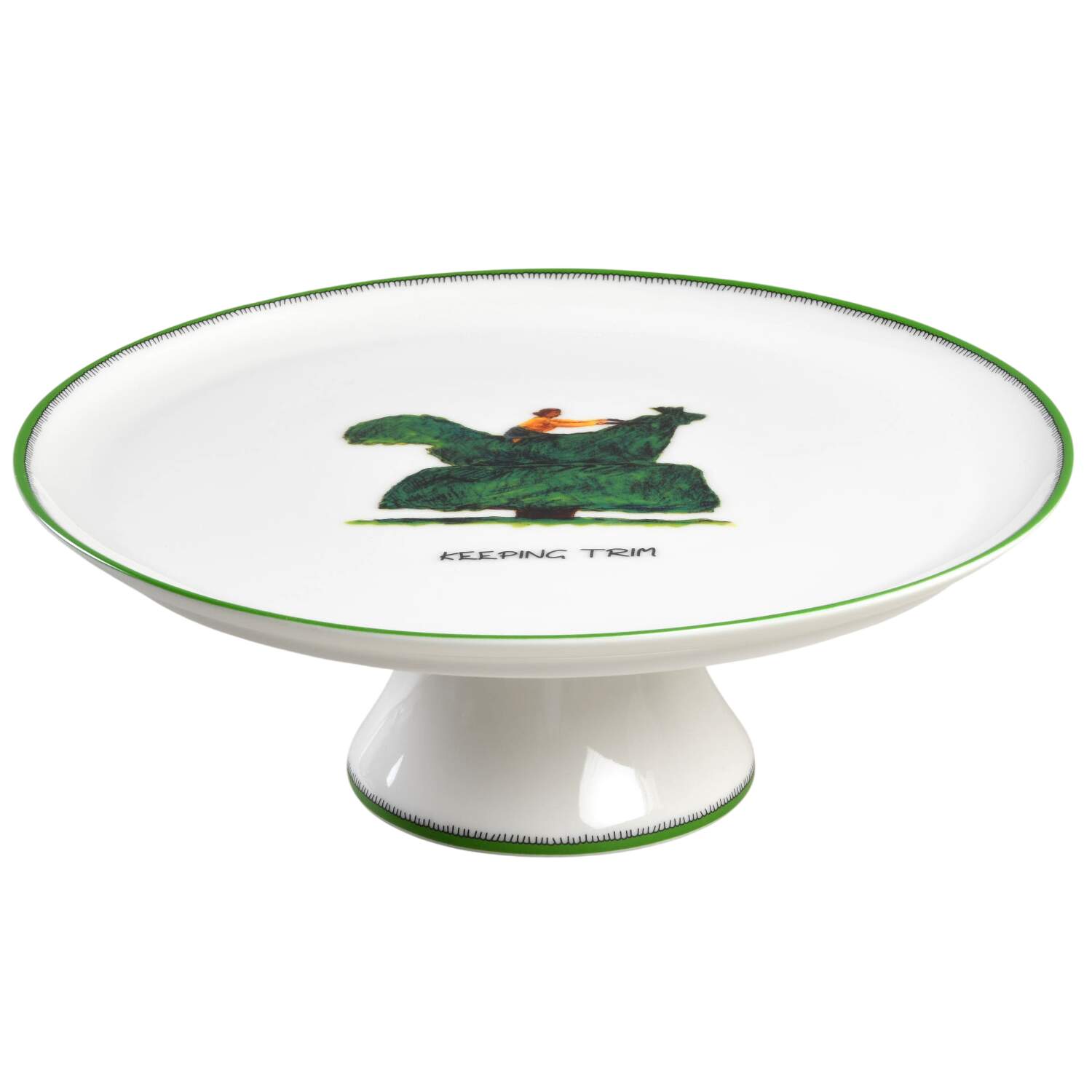 Doodles 10" Diameter Pedestal Cake Stand by Spode-1