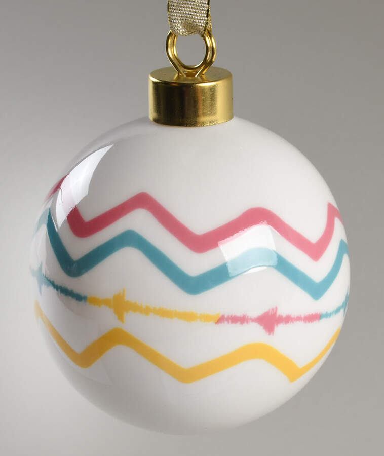Christmas Doodles Ornament by Spode-1