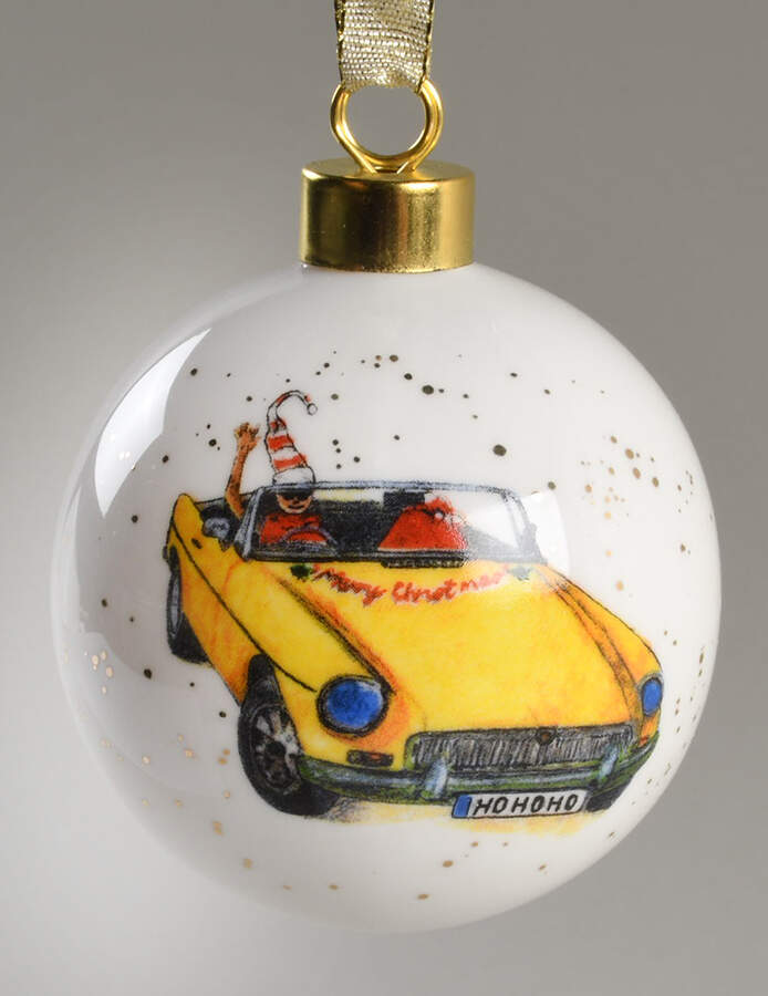 Christmas Doodles Ornament by Spode-1