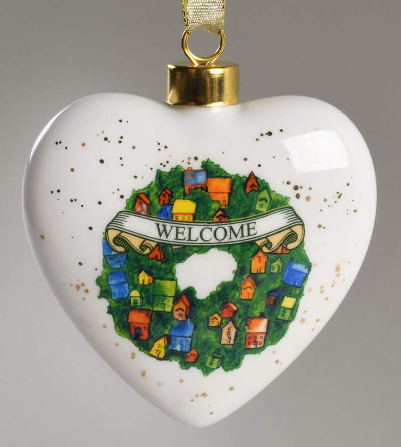 Christmas Doodles Ornament by Spode-1
