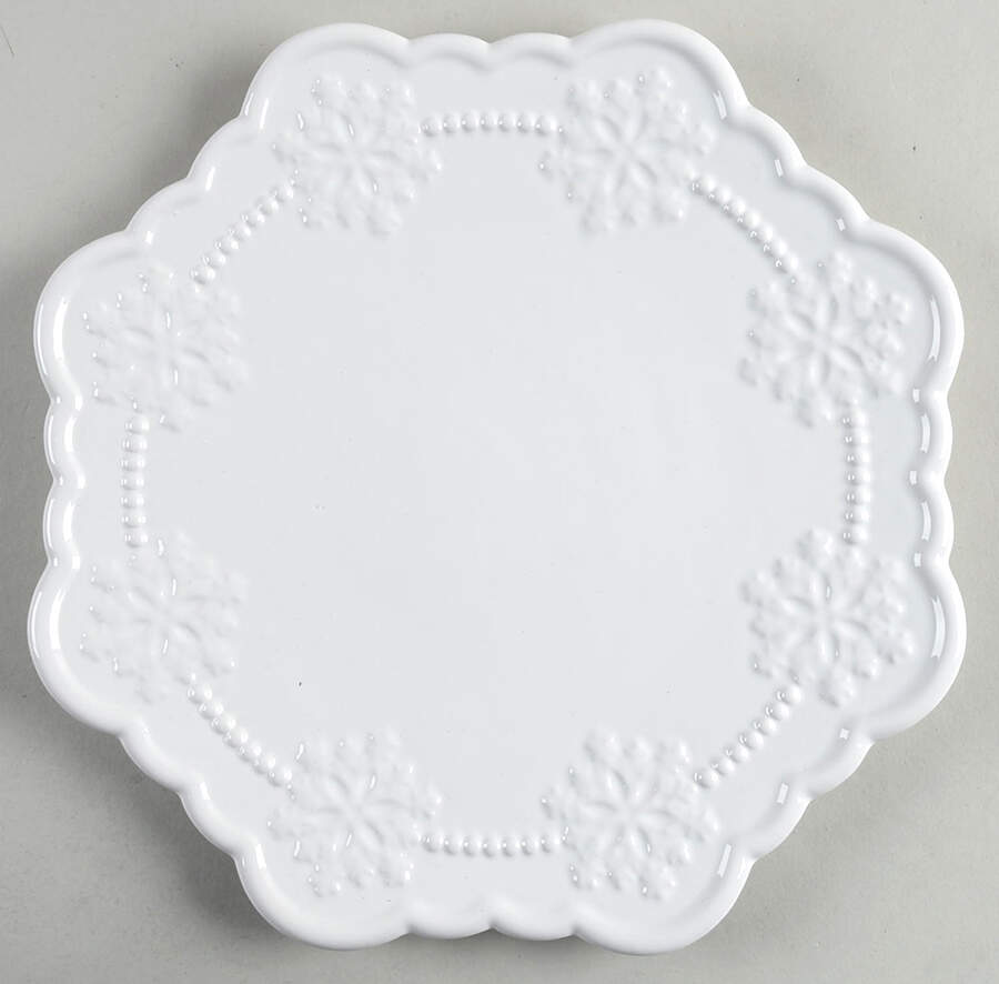 Etheral Snowflake Dinner Plate by Spectrum-1