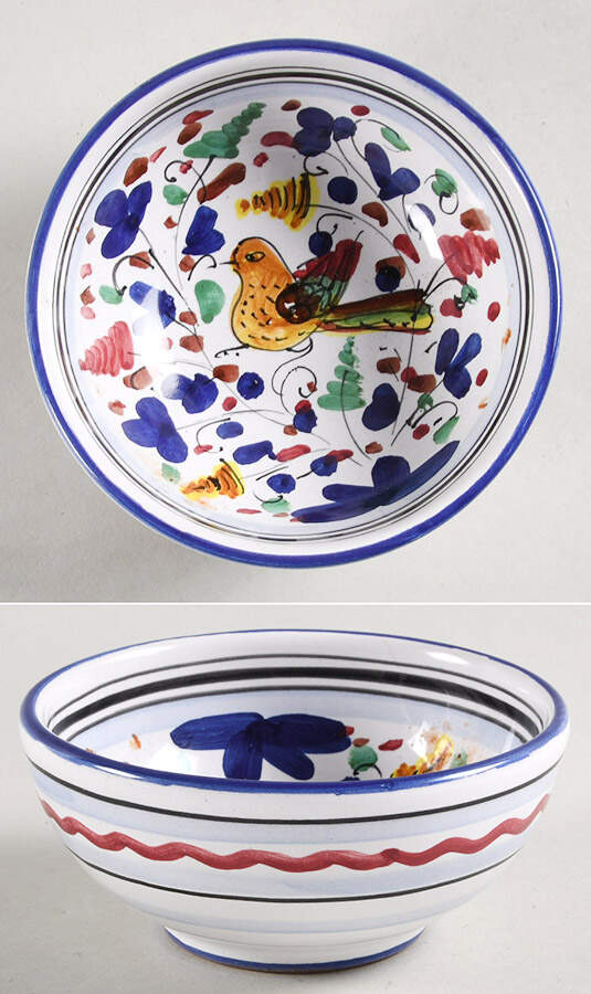 S0B2 Fruit/Dessert (Sauce) Bowl by Sambuco Ceramiche-1