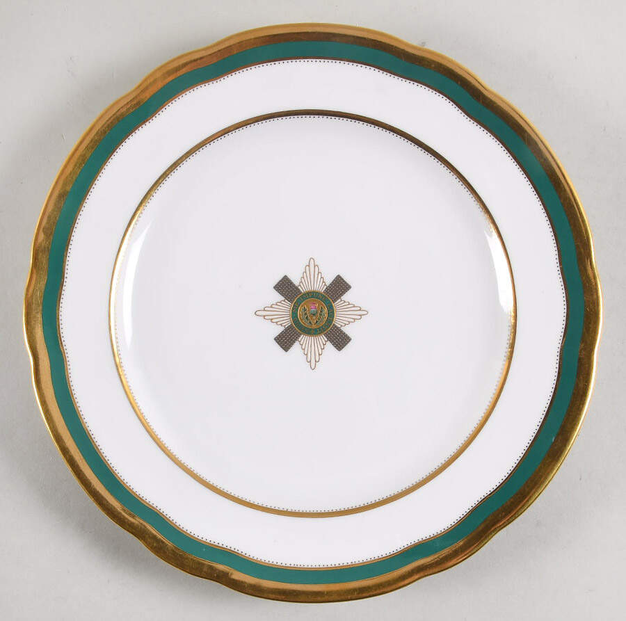 Holyrood Palace Dessert Service Dessert Luncheon Plate by Spode-1