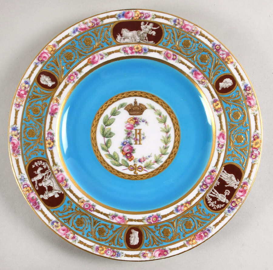 Catherine II of Russia Dinner Plate by Spode-1