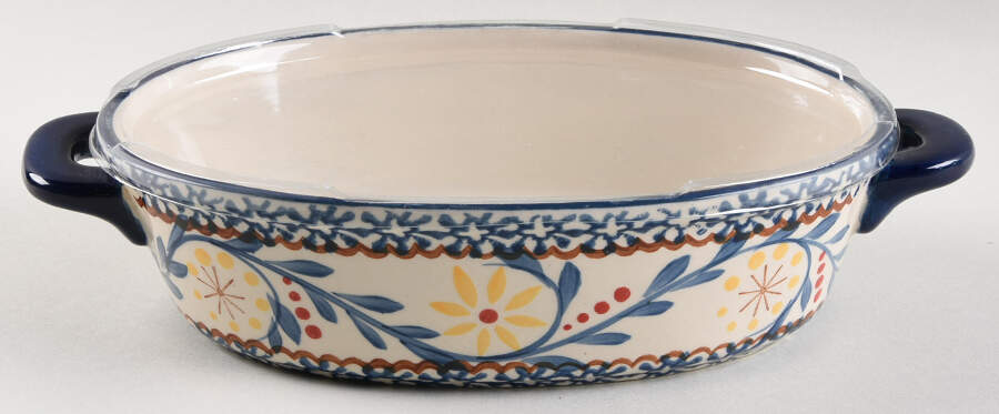 La Dolce Vita 1 Quart Oval Casserole No Lid by Sterling Home(China)-1