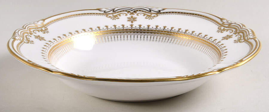 Lancaster Gold Large Rim Soup Bowl by Spode-1
