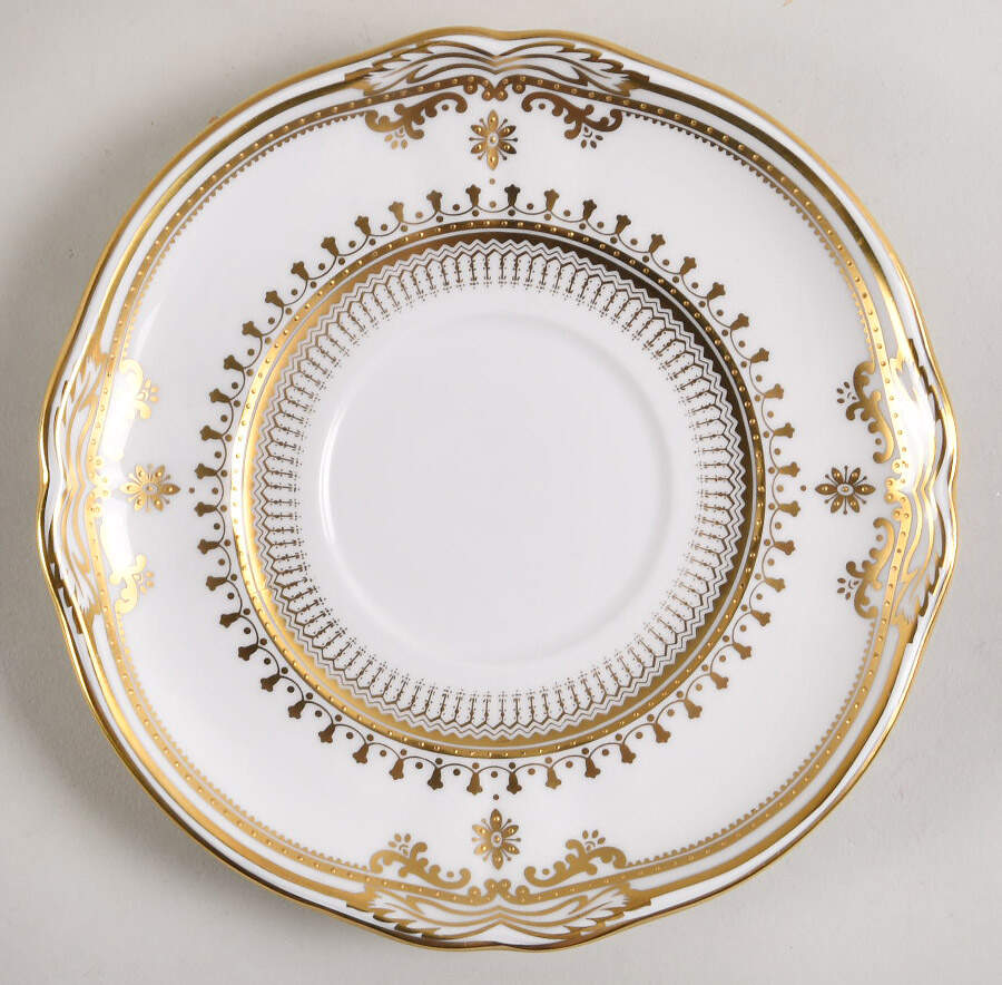 Lancaster Gold Saucer for Cream Soup Bowl by Spode-1
